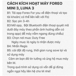 Máy rửa mặt Foreo Luna Mini 2