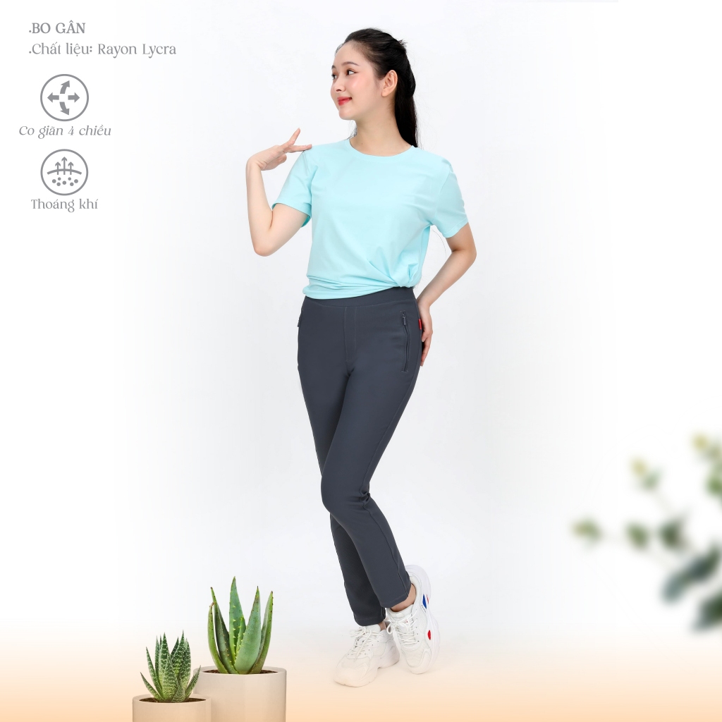 Quần Dài Lẻ Rib gân 558p 8055 PALTAL năng động và trẻ trung
