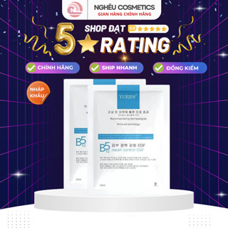 (Nhập Khẩu Chính Hãng) Mặt Nạ Cấp Ẩm Làm Dịu Da Giảm Kích ứng B5 X2 Yuejin Repair Control EGF 25ML Mẫu Mới