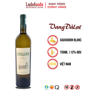 Rượu Vang Đà Lạt Excellence White Wine 750ml