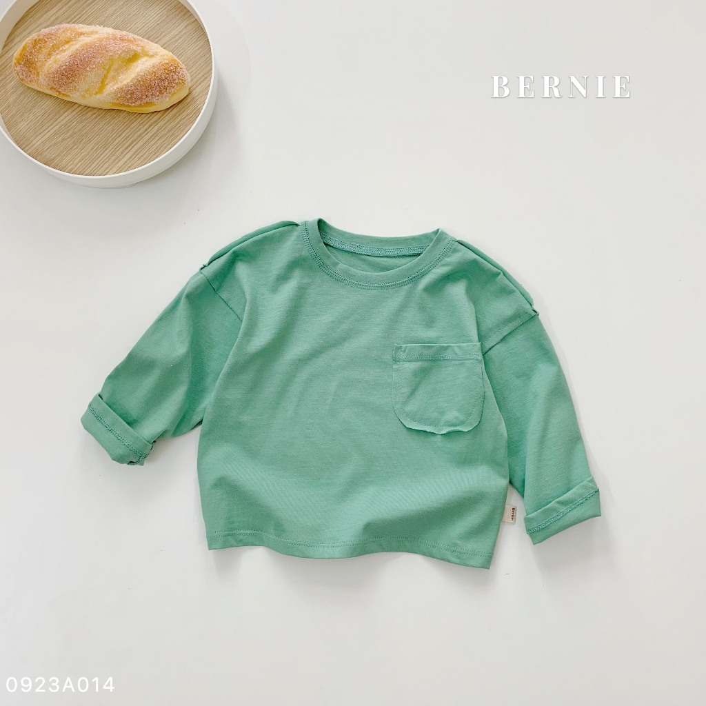 Áo thu đông bé trai bé gái may xoả Bernie cho bé từ 10-23kg - Áo dài tay cho bé trai gái 22A234 - 0923A014