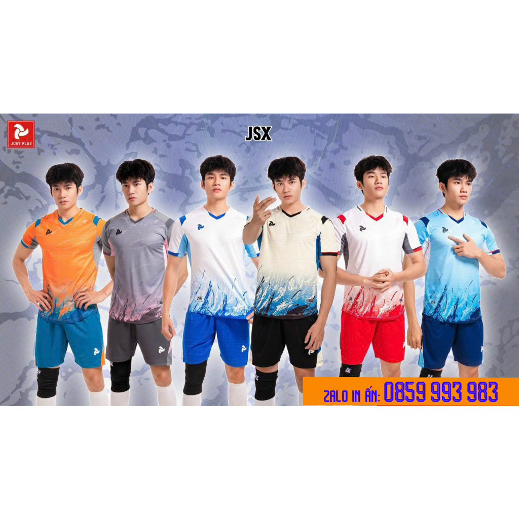 Bộ Quần Áo Đá Banh JustPlay JSX Chính Hãng Chất Vải Xịn Thoáng Mát Thiết Kế Đẹp