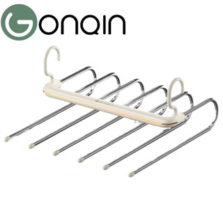  Móc Treo Quần Áo Thông Minh Gấp Gọn Gonqin - Tiết Kiệm Không Gian Cho Tủ Quần Áo Nhà Bạn 