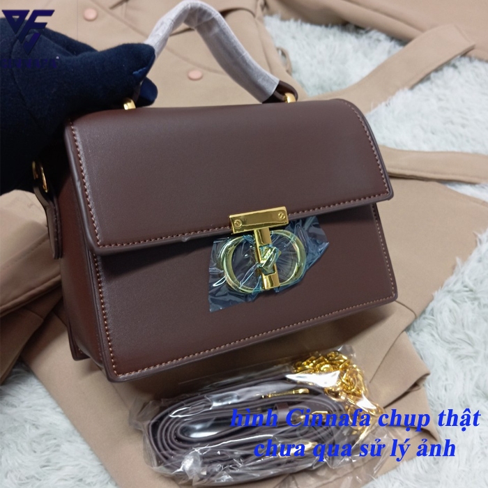 Túi xách nữ đeo chéo, khoác vai hàng đẹp 3 ngăn CD Cinnafa