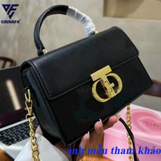 Túi xách nữ đeo chéo, khoác vai hàng đẹp 3 ngăn CD Cinnafa