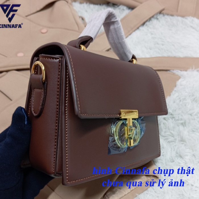 Túi xách nữ đeo chéo, khoác vai hàng đẹp 3 ngăn CD Cinnafa