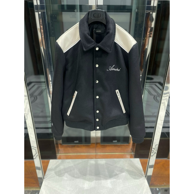 Áo khoác Varsity - Amiri - AMR B23FW new Bomber Jackets