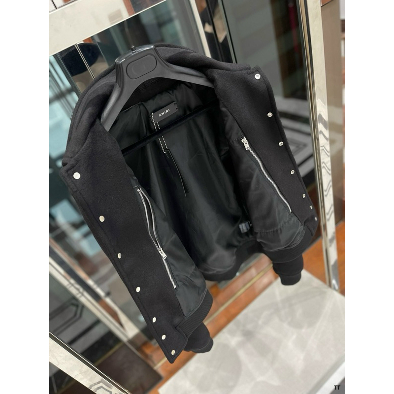 Áo khoác Varsity - Amiri - AMR B23FW new Bomber Jackets