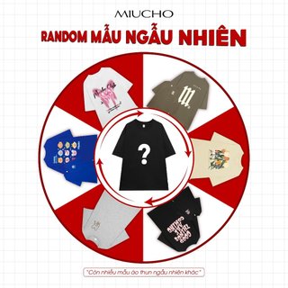 Áo thun tặng ngẫu nhiên QT001 Miucho cotton