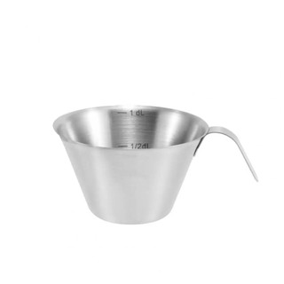 Ly chia vạch đong pha cà phê Inox 100ml