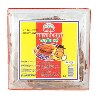 Khô bò tuyền ký bcv hộp 200g