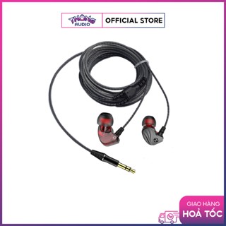 Tai nghe Kiểm Âm nhét tai NMC Audio QKZ60, chiều dài dây 2.5m, cổng kết nối 3.5mm có kèm mút thay