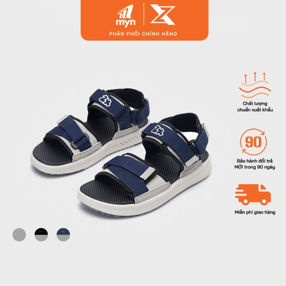 Giày Sandal nam nữ ZX 2822 Meta 2 quai ngang đế bằng Streetwear