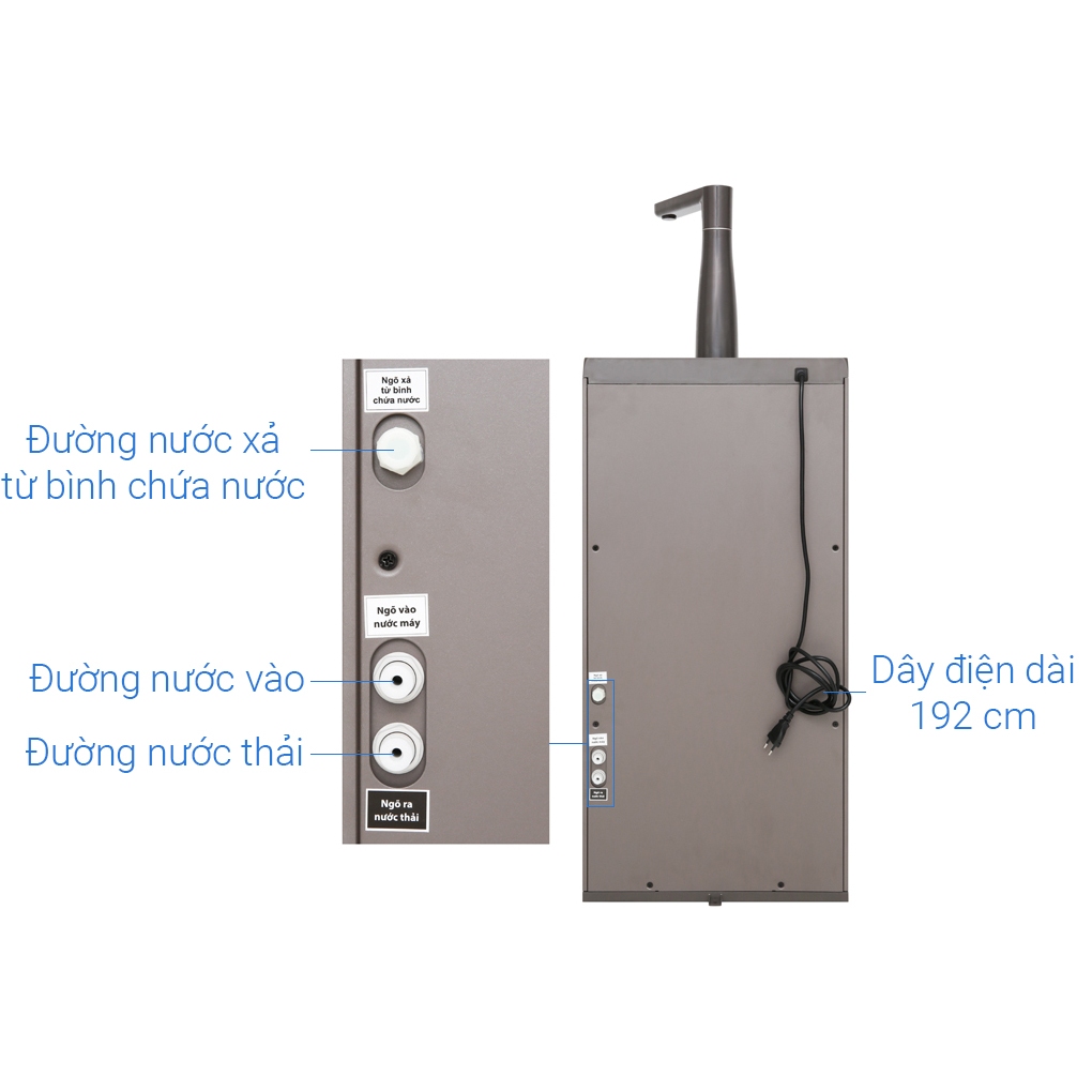 MÁY LỌC NƯỚC RO TOSHIBA TWP-N1843SV 3 LÕI 2019  | Giá xả kho