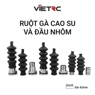 [VIETRC] Ruột gà cao su đầu kim loại để chế tàu/cano điều khiển từ xa