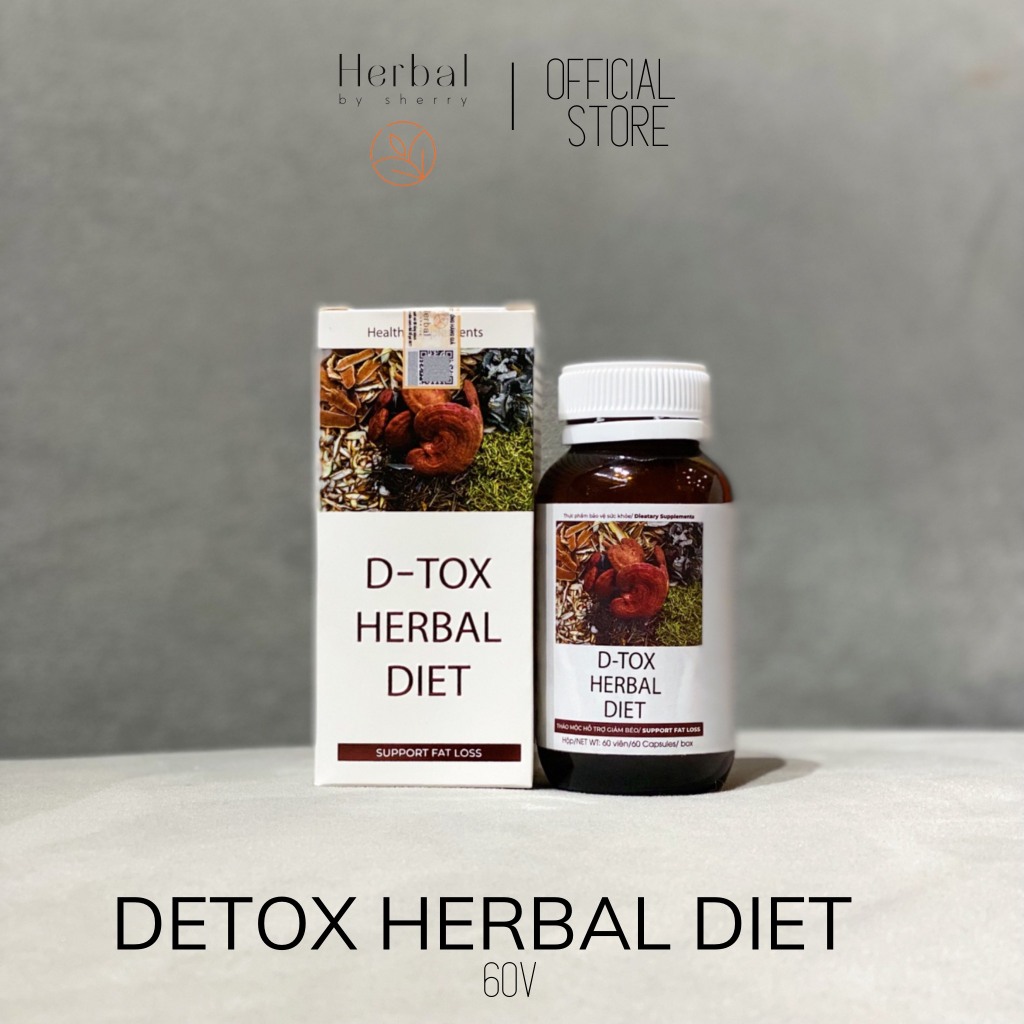 DETOX HERBAL DIET - Viên thảo mộc giảm cân