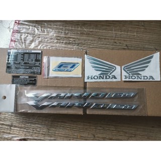 Trọn bộ tem chữ nổi Vario 150 đời 2016 loại zin nhập thái