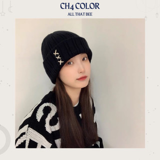 Mũ len, nón len beanie trơn, hoạ tiết chéo nam nữ unisex phong cách ulzzang Hàn Quốc
