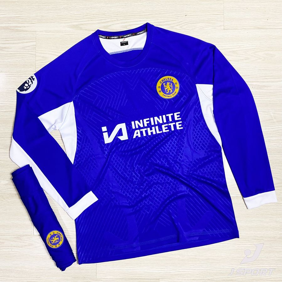 Bộ quần áo bóng đá dài tay MIAMI vải thun lạnh không xù đồ đá banh mẫu mới 2023 2024