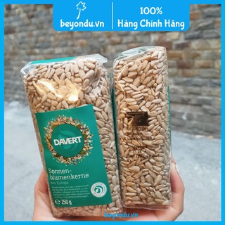 Hạt hướng dương hữu cơ Davert đã tách vỏ chưa rang 250g - hạt hướng dương organic tách vỏ