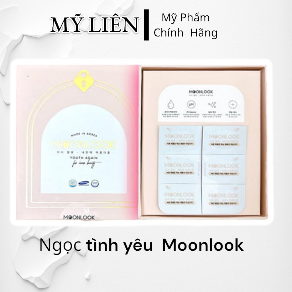 Bộ sản phẩm làm đẹp Moonlook, Dung dịch vệ sinh Moonlook, Ngọc tình yêu