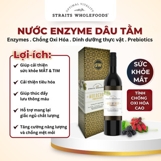  Nước Enzyme dâu tằm thương hiệu STRAITS WHOLEFOODS - 750ML