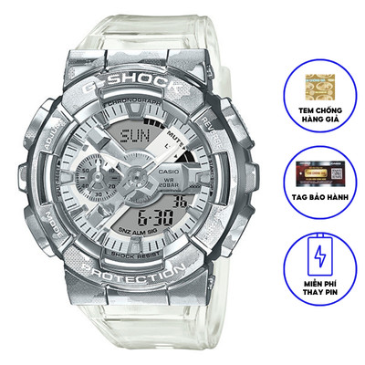 Đồng Hồ Casio Nam Dây Nhựa GSHOCK GM-110SCM-1ADR Chính Hãng
