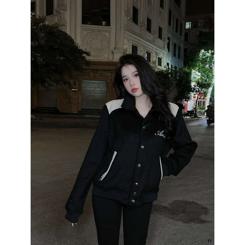 Áo khoác Varsity - Amiri - AMR B23FW new Bomber Jackets