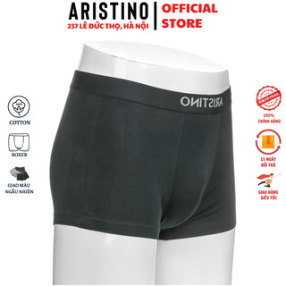 Quần sịp đùi nam Aristino ABX03707 đồ lót xì boxer cotton cao cấp mềm mại co giãn kháng khuẩn khử mùi không kích ứng da