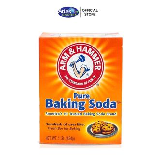 Muối nở baking soda đa cộng dụng xuất xứ Mỹ hộp 454g