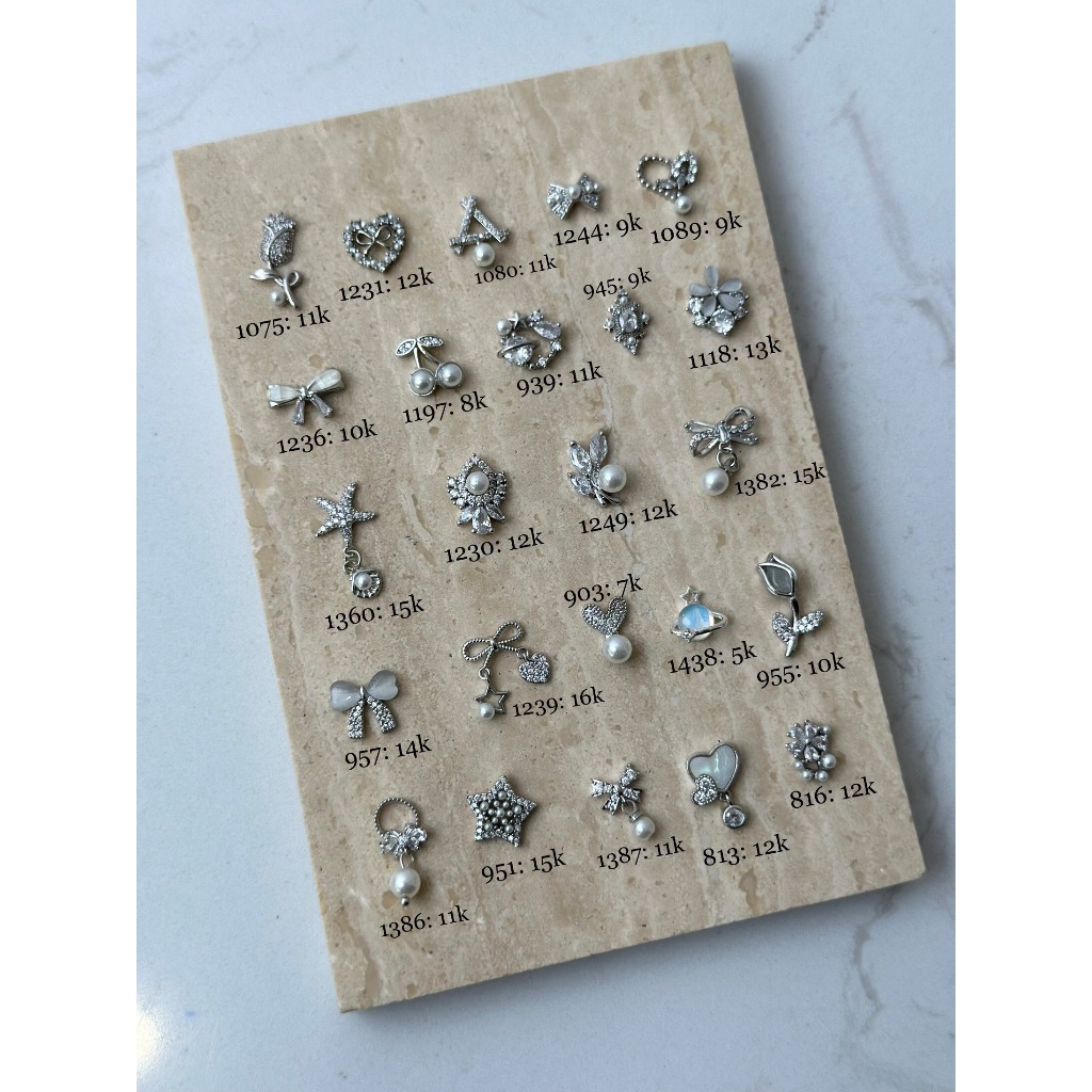 Lẻ 1c charm đá cao cấp mã 18