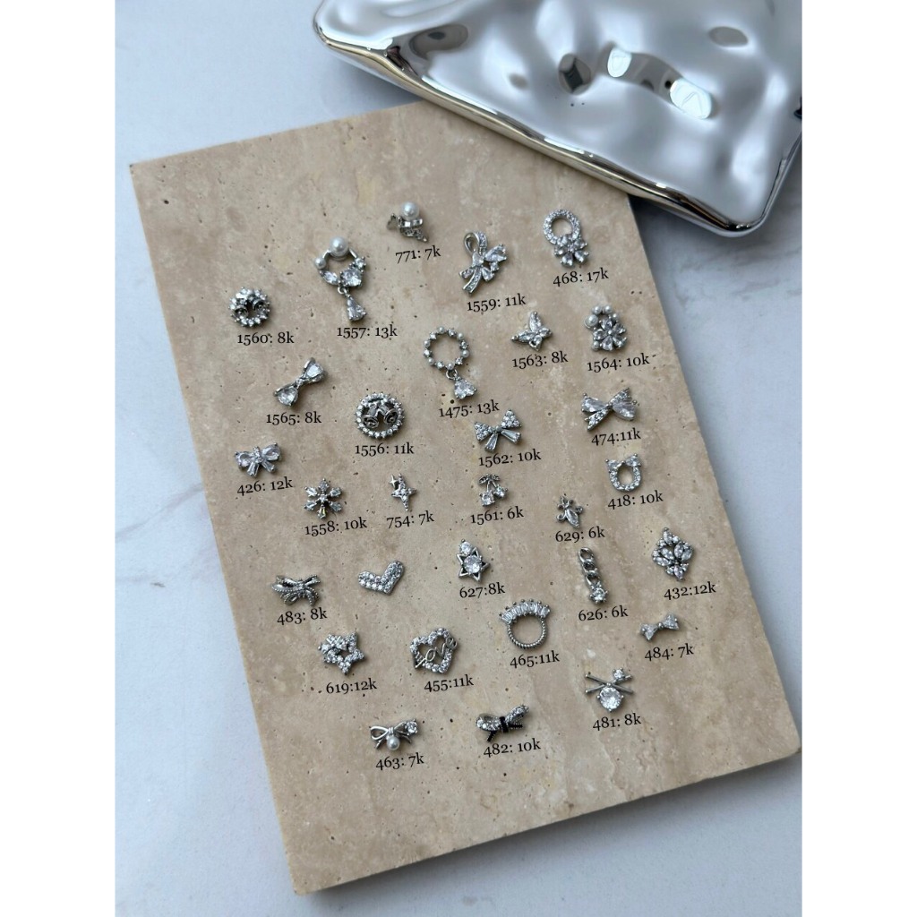 Lẻ 1c charm đá cao cấp mã 20