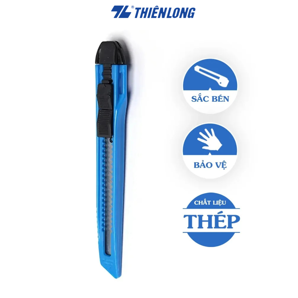 Dao rọc giấy Flexoffice FO-KN01 - 9mm