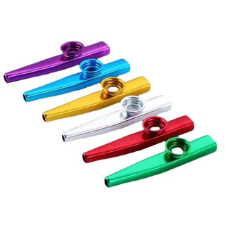 Kèn Kazoo nhiều màu chất liệu kim loại