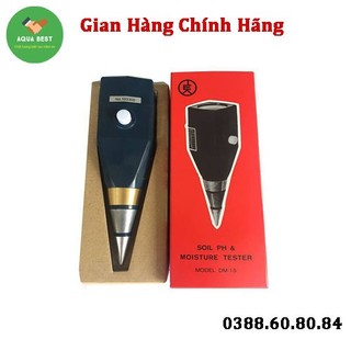 Máy đo ph và độ ẩm đất dm15 takemura nhật bản, bảo hành 12 tháng.