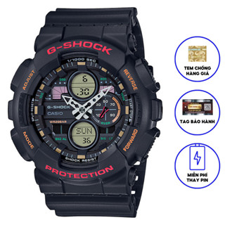 Đồng Hồ Casio Nam Dây Nhựa GSHOCK GA-140-1A4 Chính Hãng