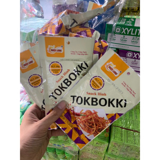Snack tokbokki thơm ngon, đồ ưn vặt cổng trường đồ ăn vặt tuổi thơ