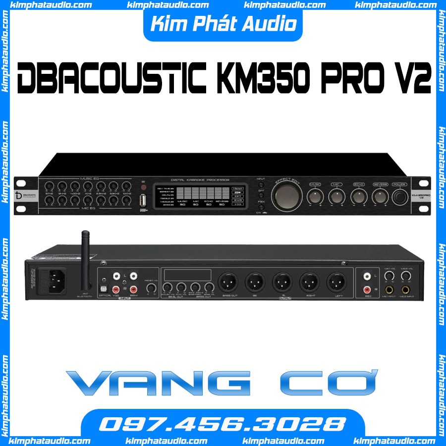 Vang Cơ DBacoustic KM350 PRO v2
