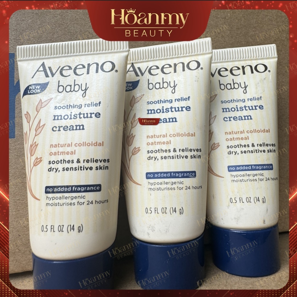 Kem dưỡng ẩm cho da khô và nhạy cảm Aveeno soothing relief 14g