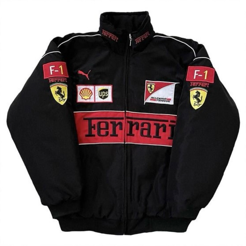 Áo khoác Racing Jacket Ferrari
