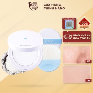 Phấn Phủ Dạng Nén Che Phủ Hoàn Hảo Cho Làn Da Mịn Mượt Romand Better Than Finish 12g