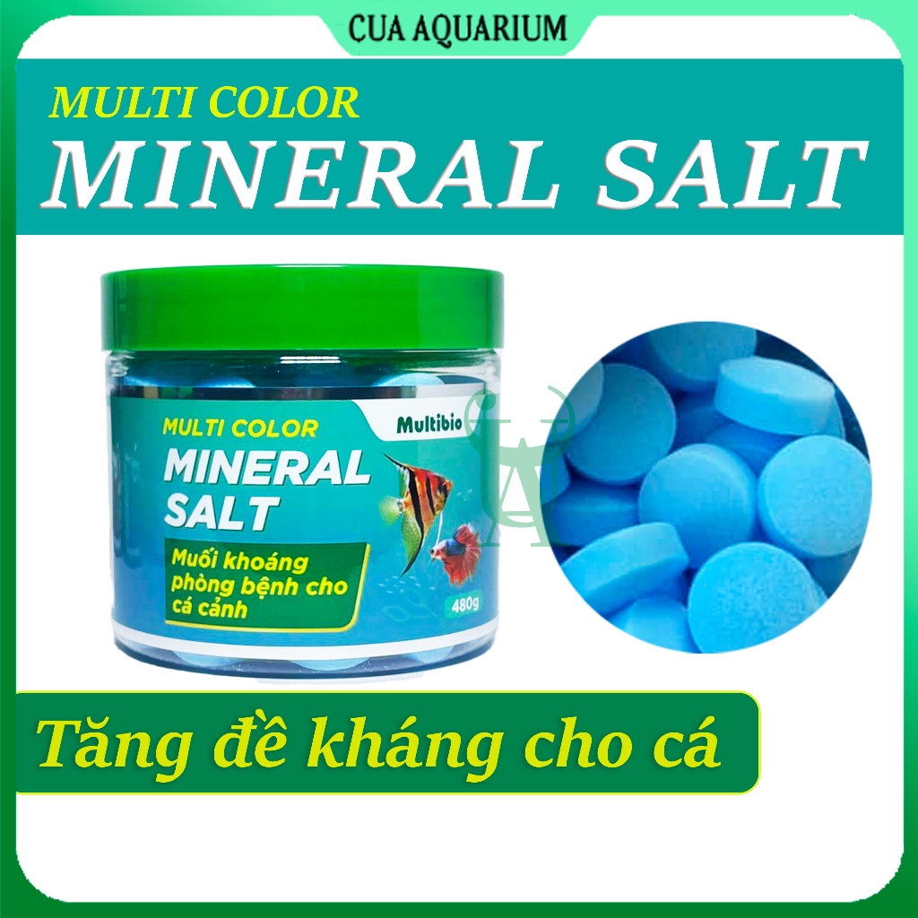 Muối khoáng cho cá cảnh phòng nấm , dưỡng cá - Multi Mineral Salt