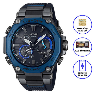 Đồng Hồ Casio Nam Dây Nhựa GSHOCK MTG-B2000B-1A2DR Chính Hãng