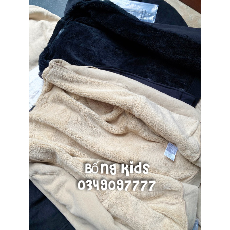 Áo Khoác Nỉ Băng Lông Nam Lót Cừu Basic Topten Man