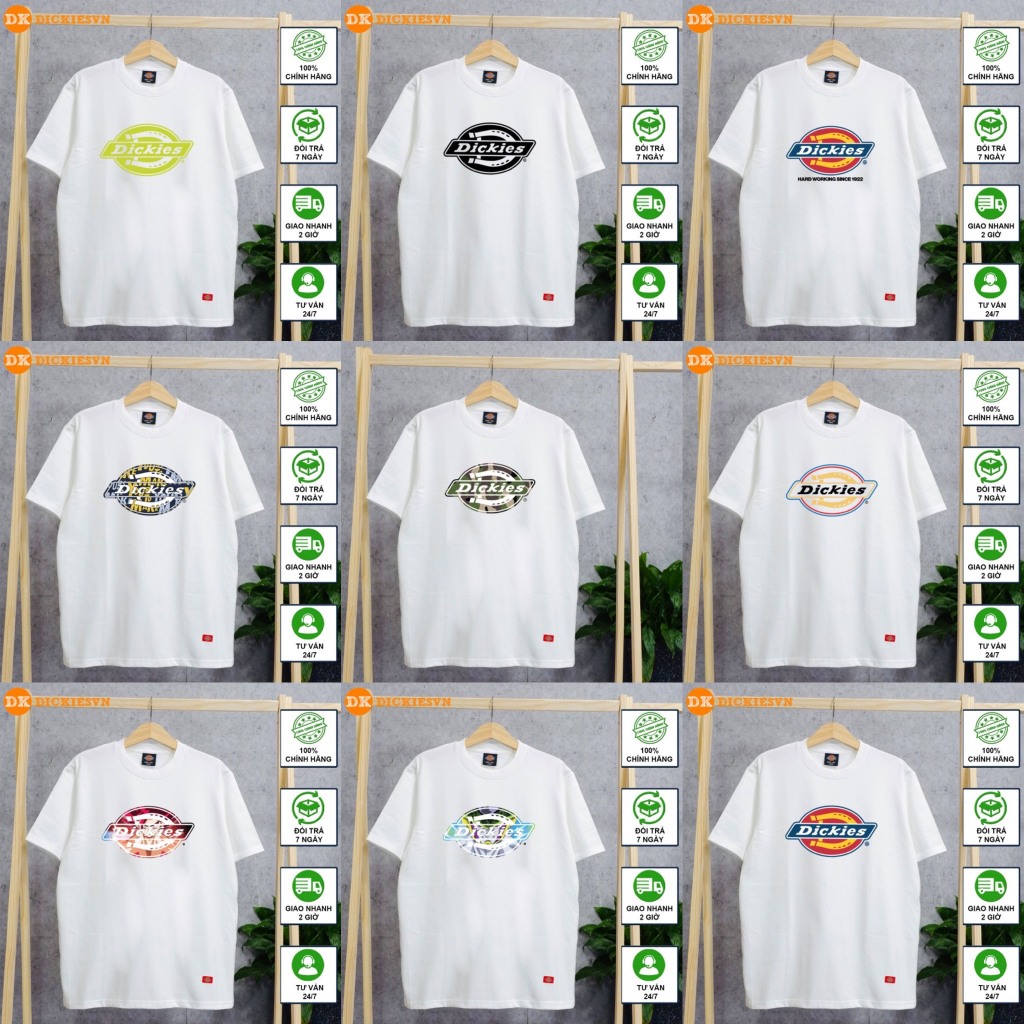 Tshirt Dickie.s - áo thun dickie.s nam nữ