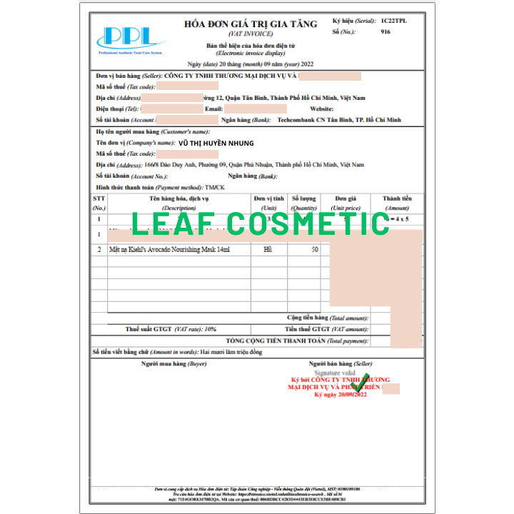 Mặt Nạ Quả Bơ KIEHLS