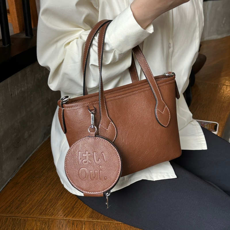 Kazumi かずみ Design Bag - Túi Thiết Kế Da Thật Kazumi
