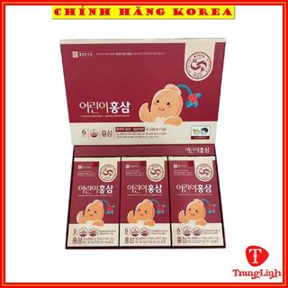 Hồng sâm baby Ngón tay hàn quốc, hộp 30 gói - Nước sâm trẻ em Chong Kun Dang - tranglinhkorea