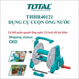 Dụng cụ cuộn ống nước 1/2inch total thhr40121 chất liệu bằng nhôm, hàng chính hãng