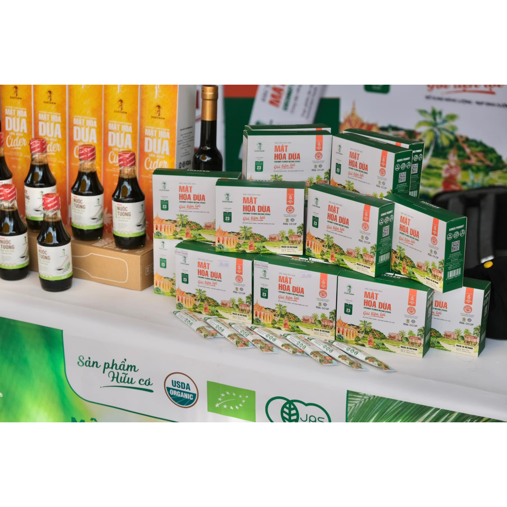 GIẤM MẬT HOA DỪA - ĐẶC SẢN TRÀ VINH 180G  COCONUT FLOWER VINEGAR